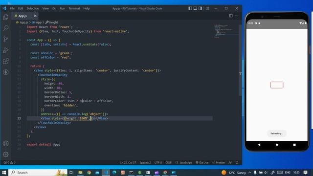 "MIND-BLOWING React Native Trick: How to Create a Toggle Button!" смотреть онлайн