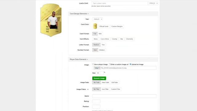 How to make your own custom card in FIFA 23 смотреть онлайн