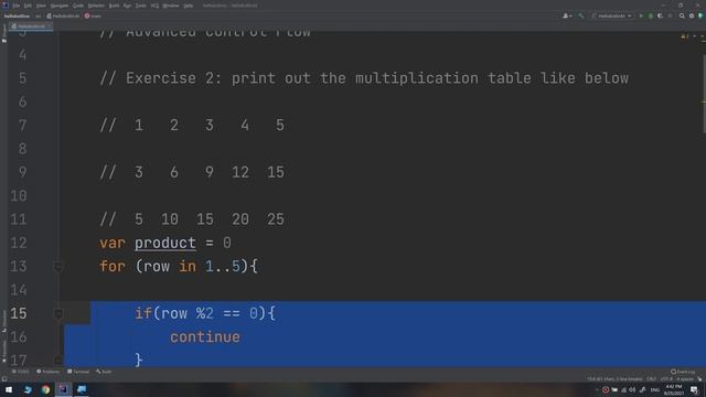 The Complete Kotlin Course #27- Continue Keyword - Kotlin Tutorials for Beginners смотреть онлайн