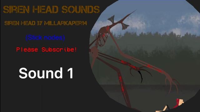 Siren head sound 1 (stick nodes) (more in my channel) смотреть онлайн