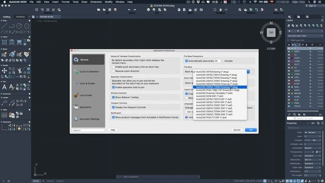 Autocad para Mac  14 Guardar archivos смотреть онлайн