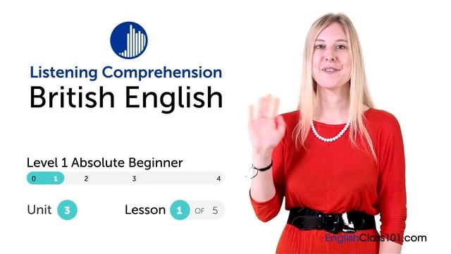 25 Minutes of British English Listening Comprehension for Absolute Beginner смотреть онлайн