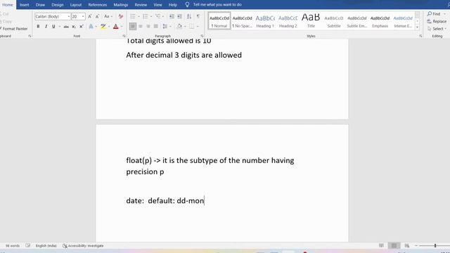 Oracle Data Types | Basic SQL Types of DataType || Oracle Sql complete tutorial Course 2023 || PT смотреть онлайн