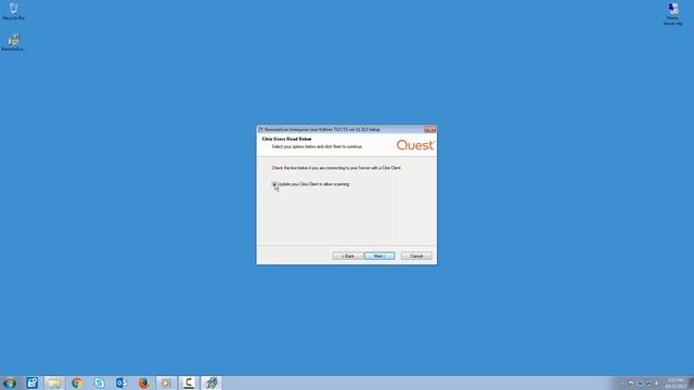 Installing the RemoteScan Enterprise User Edition server component смотреть онлайн