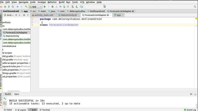 KOTLIN ANDROID DEVELOPMENT - RECYCLERVIEW смотреть онлайн