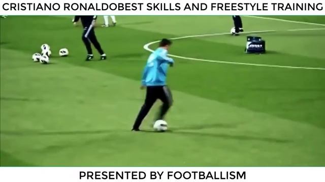 CRISTIANO RONALDO FREESTYLE TRAINING AND BEST SKILLS