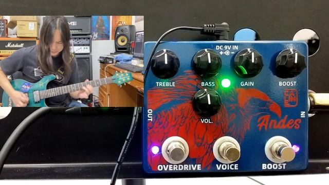 รีวิวเอฟเฟคกีตาร์ Caline DCP-11 Andes Boost Overdrive смотреть онлайн