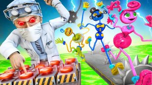 ЗЛОЙ УЧЕНЫЙ ПРОТИВ СЕМЬИ ДЛИННЫЕ НОГИ! КТО ПОБЕДИТ? БЕЗУМНАЯ ДОРОГА СМЕРТИ В Garry`s Mod