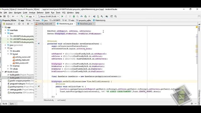 SQLite-AndroidStudio смотреть онлайн
