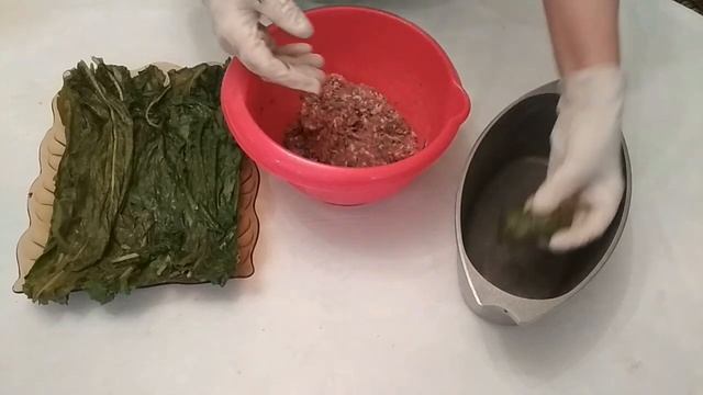 Dadlı Əvəlik Dolmasi (Долма из листьев конского щавеля) смотреть онлайн