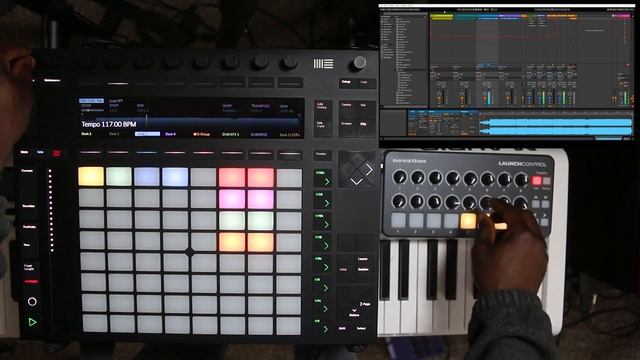 Ableton Push 2 and Launch Control DJ Performance Part 3 смотреть онлайн