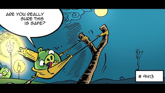 The Chronicles of Angry Birds! | Moon Festival смотреть онлайн