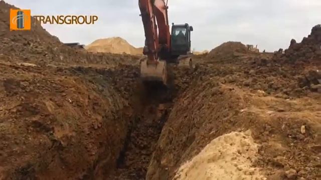 Аренда гусеничного экскаватора Hitachi 240 смотреть онлайн