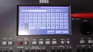 Настройка korg pa для записи ПЭДа