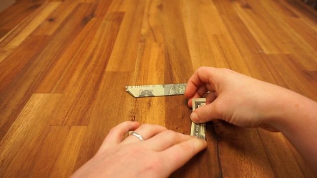 Dollar origami NUMBER 0 - how to fold numbers out of money # 0/10 смотреть онлайн