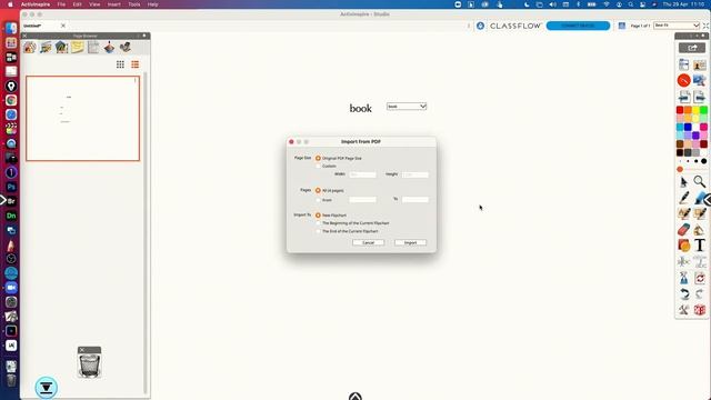 Annotating PDFs with ActivInspire смотреть онлайн