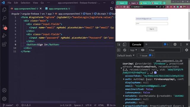 Firebase and Angular Tutorial - Firebase Authentication and CRUD Operations with Angular 13 смотреть онлайн