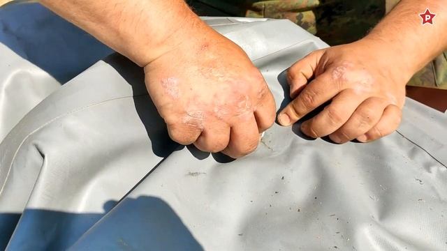 Внутренняя латка на баллон лодки в походных условиях смотреть онлайн