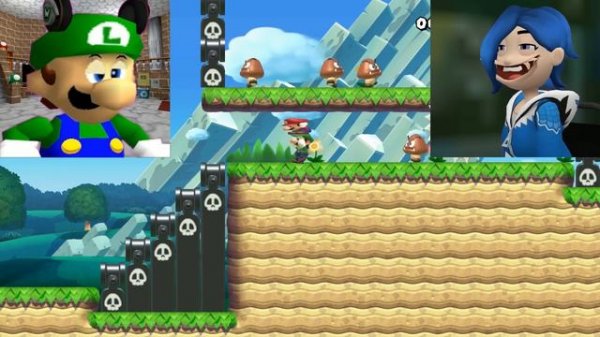 TARI TIME | Luigi Plays SUPER LUIGI MAKER 2 - PART 6 ft. Tari