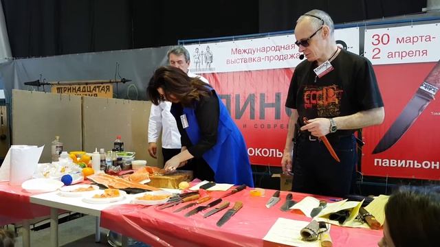 Клинок 2017! Поварское шоу. Мнение о ножах мастера Дамира Сафарова смотреть онлайн