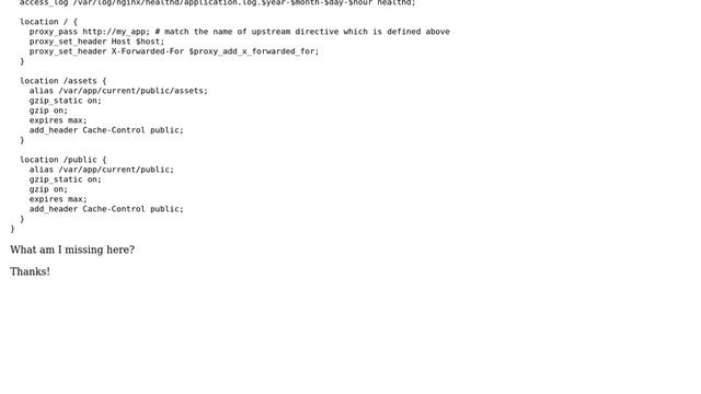 DevOps & SysAdmins: nginx blank page with puma and rails on beanstalk смотреть онлайн