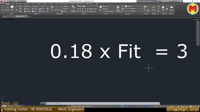 AutoCAD ထဲမှာ Dimension တပ်ကြရအောင် ( Part-01) смотреть онлайн