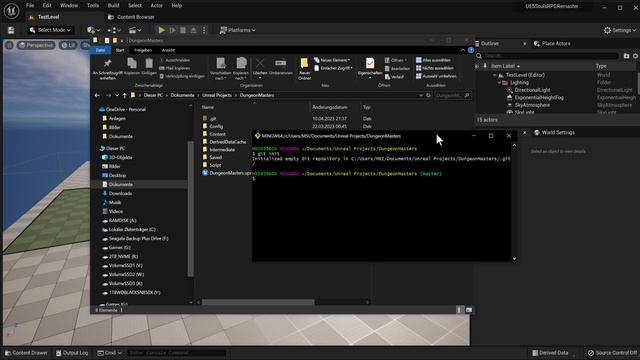 Unreal Engine 5 und GIT als Source Control Alternative mit lokal Setup смотреть онлайн