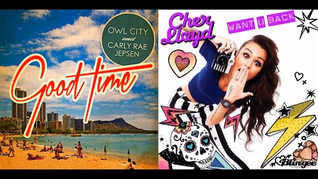 Owl City ft Carly Rae Jepsen vs Cher Lloyd - I want a good time back (Colorz #2) смотреть онлайн