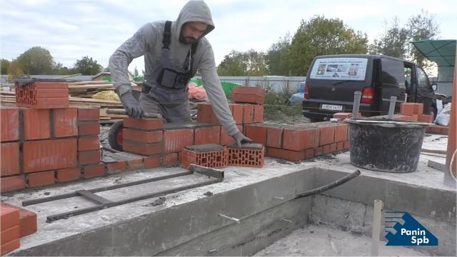 Кладка кирпича, шаблон. смотреть онлайн