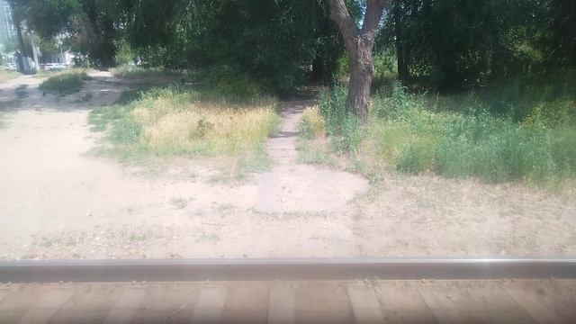 поездка на трамвае номер 4 от детского центра до ул милиционера буханцева на трамвае Татра т3 смотреть онлайн