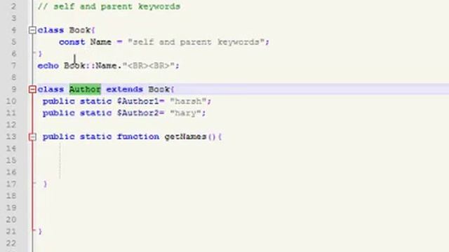 Self and Parent Keyword in PHP by Harshvardhan @UrbanPro смотреть онлайн