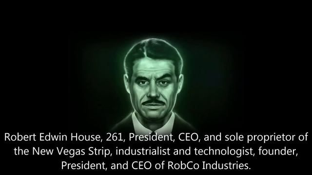 Fallout New Vegas: Mr House Voice Clips смотреть онлайн