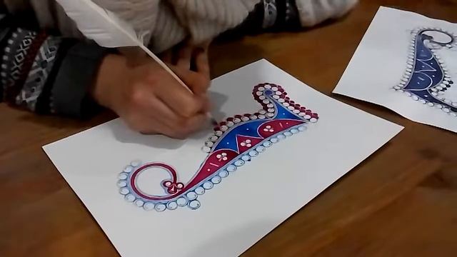 Рисуем филигранный инициал Санкт Петербург смотреть онлайн