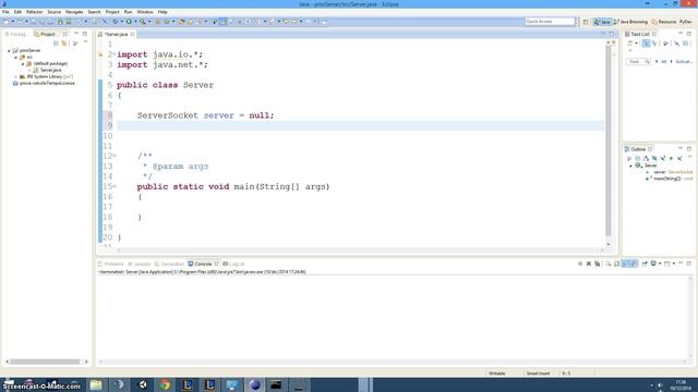 Tutorial 43 - Socket ed applicazioni Client Server (1 di 3) (Java) смотреть онлайн