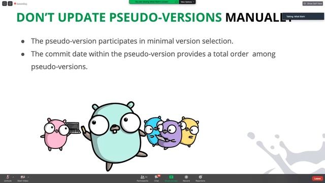 [ Golang Poland #2 ] - Mitali Bisht - Understanding pseudo-versions, Go 1.13 and before vs Go 1.14 смотреть онлайн