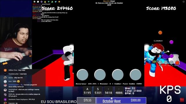 FIRST EVER 100% FULL COMBO ON BALLISTIC IN FUNKY FRIDAY !!! смотреть онлайн