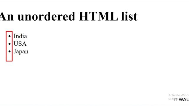 HTML-5 || UN-ORDERED LIST || TUTORIAL. смотреть онлайн
