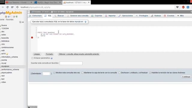 Simple Java-mysql connection смотреть онлайн