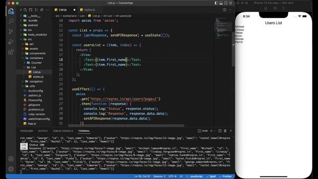 React Native Tutorial for Beginners in Hindi - #9 FlatList Component смотреть онлайн