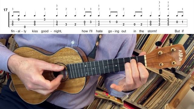 Let it snow! Let it snow! Let it snow! (Ukulele fingerstyle tutorial) смотреть онлайн