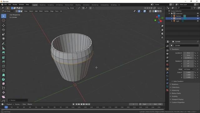 Blender 2.8 Basic Modeling Guide Tutorial For Beginner смотреть онлайн