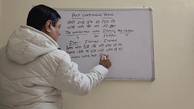 Past Continuous Tense I Learn Tenses with Examples in Hindi & Punjabi смотреть онлайн
