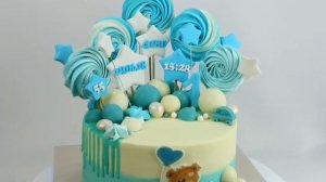 Торт для мальчика на 1 год