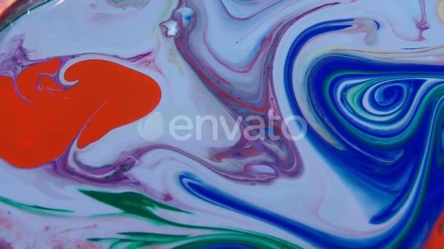 Ink Abstract Arty Pattern Color Paint Liquid Concept Texture | Stock Footage - Envato elements смотреть онлайн