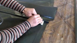 лодка из пвх своими руками часть2 Boat made of PVC with his own hands