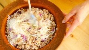 Самый вкусный салат. Полюбите черную редьку именно в этом салате.