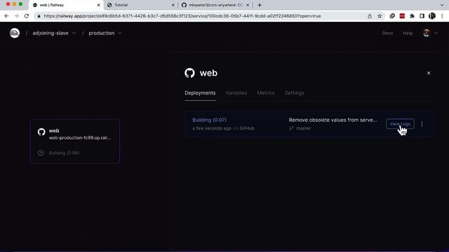 CORS Anywhere Installation on Railway | Fixing No 'Access Control Allow Origin' Header Present смотреть онлайн
