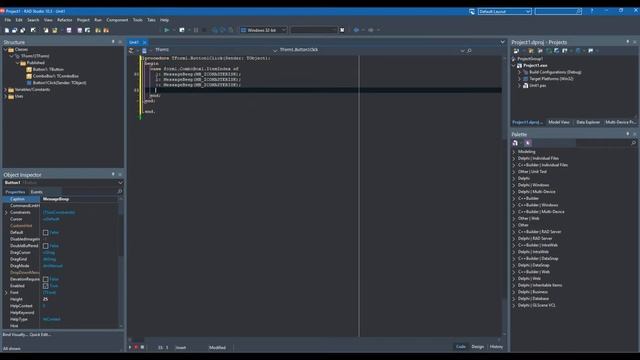 Delphi MessageBeep смотреть онлайн