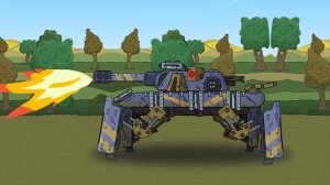 Эволюция Гибридов КВ-45 vs КВ-46М vs ИС-44 vs КВ-50 vs КВ-55М - Мультики про танки