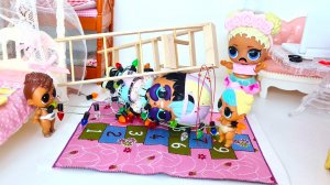 КАК ПАПА ФОНАРИКИ ВЕСИЛ🤣😂 СЕМЕЙКА ЛОЛ Куклы ЛОЛ LOL сюрприз смешные МУЛЬТИКИ Даринелка